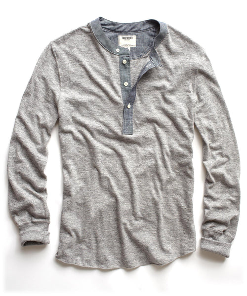Grey Heather Classic Henley