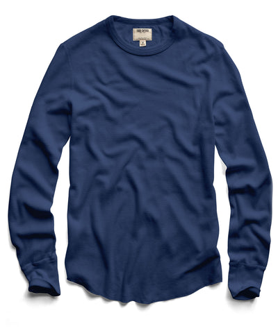 Navy Long Sleeve Thermal Shirt