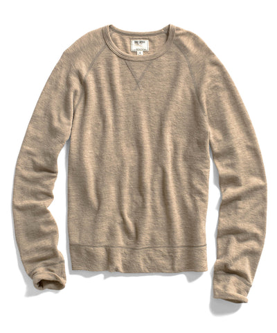 Beige Wool Rib Sweatshirt