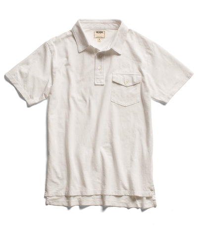 White Classic Pique Polo