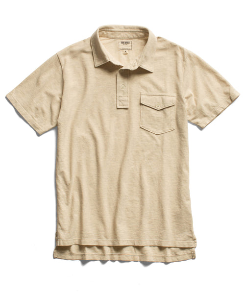 Oatmeal Classic Pique Polo
