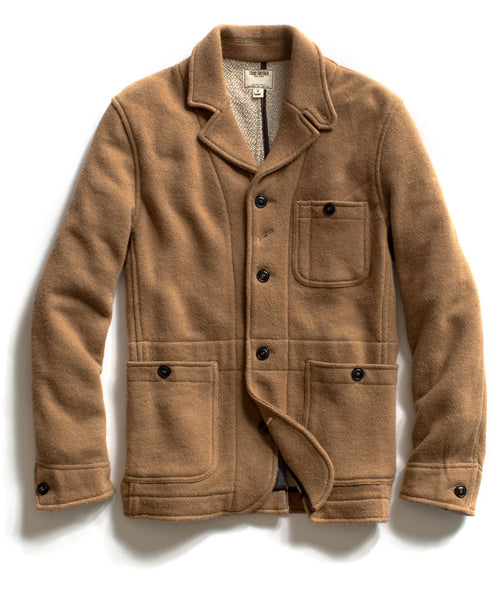 Camel Terry Knit Sportcoat