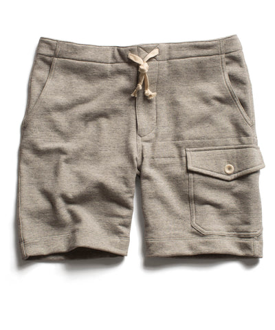 Grey Heather Knit Short