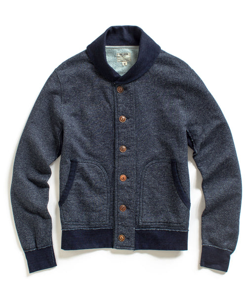 Blue Heather Indigo Fleece Jacket