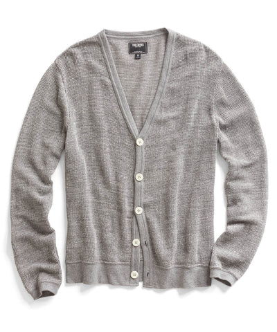 Grey Heather Cardigan