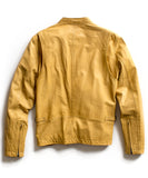 Natural Leather Moto Jacket