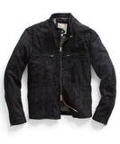 Black Suede Motorcycle Jacket