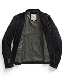 Black Suede Motorcycle Jacket