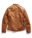 Brown Moto Leather Jacket