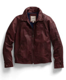 Maroon Raglan Prep Jacket