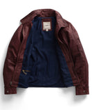 Maroon Raglan Prep Jacket