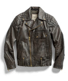 Black Leather Motorcycle Jacket