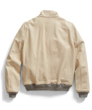 Ivory Leather Jacket