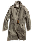Grey Doubleface Bonded Trench