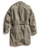 Grey Doubleface Bonded Trench