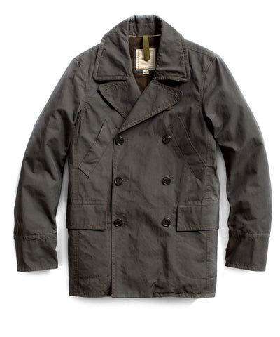 Grey Micro File Peacoat