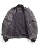 Grey Plaid Barracuda Jacket