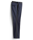 Navy Cotton Tuxedo Pant