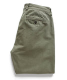 Olive Selvedge Officer Pant