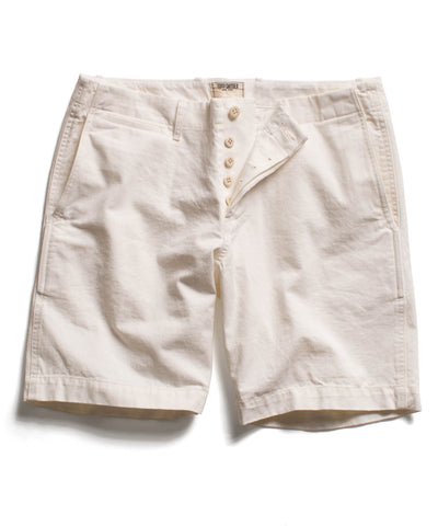 White Officer Chino Short