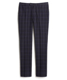 Navy Plaid Pant