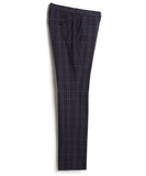 Navy Plaid Pant