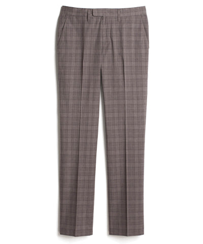 Grey Plaid Pant