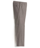 Grey Solid Plain Weave Pant