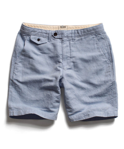 Blue Oxford Montauk Short