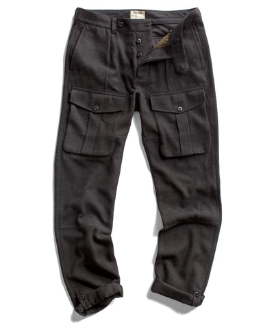 Black Front Cargo Pant