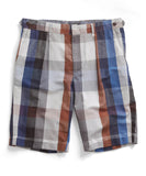 Blue Plaid Short
