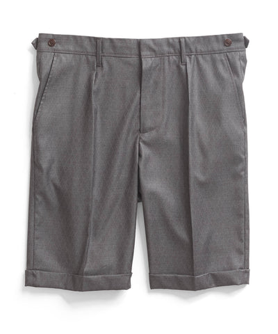 Grey Wool Short