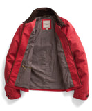 Red Waxed Driving Jacket