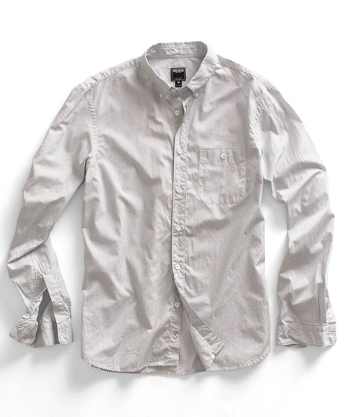 Black/Blue Fine Stripe Shirt