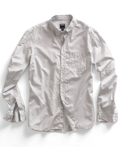 Black/Blue Fine Stripe Shirt