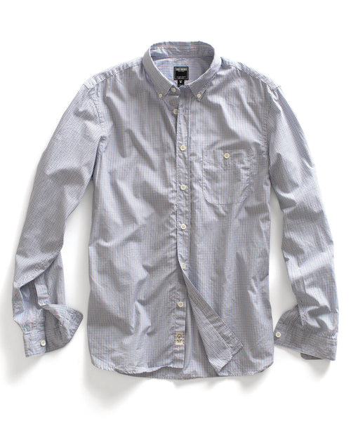 Blue/Black Checkered Shirt