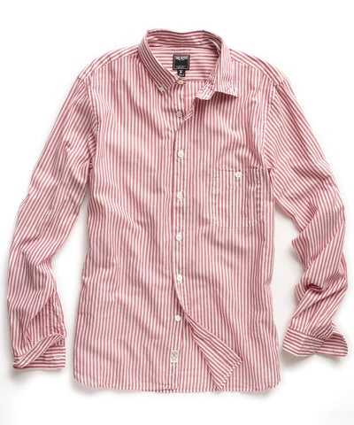 Red Stripe Sport Shirt