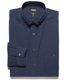 Blue Plaid Sport Shirt