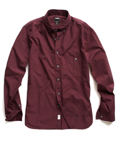 Red Plaid Sport Shirt