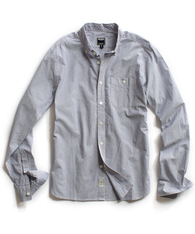 Blue-Balanced Stripe Shirt