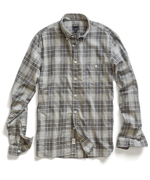 Mixed Grey Plaid Shirt