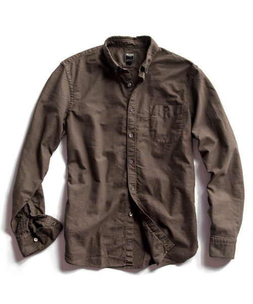 Brown Oxford Shirt