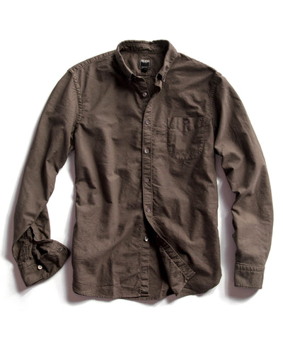 Brown Oxford Shirt