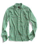 Green Gingham Shirt