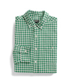 Green Gingham Shirt