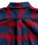 Red Plaid Oxford Shirt