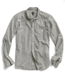 Grey Heather Plaid Sport Shirt