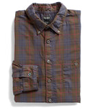 Olive Plaid Sport Shirt