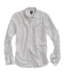 White Clint Stripe Shirt
