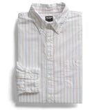 White Clint Stripe Shirt
